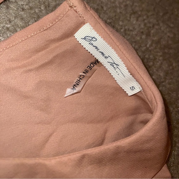 Gammeto Light Brown Long Sleeve top size S - Picture 6 of 10